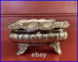 Gorham Sterling Silver Master Salt Cellar / Date Mark 1870 Model #2610