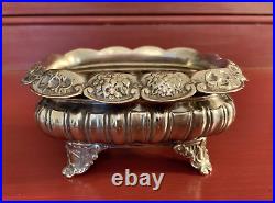 Gorham Sterling Silver Master Salt Cellar / Date Mark 1870 Model #2610