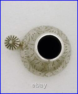 Gorham Sterling Silver Spice Pepper Caster Islamic Motif Date Marked 1883