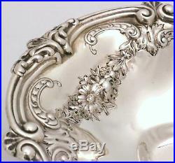 Gorham Sterling Silver Tray Grapes and Leave Date Mark 1895