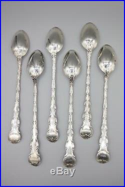 Gorham Strasbourg Iced Tea Spoons, Sterling Silver, New Mark, 7 5/8 Set of 11
