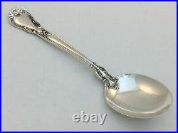 Gorham sterling CHANTILLY 4 CREAM SOUP SPOONS 6-1/4 OLD MARK