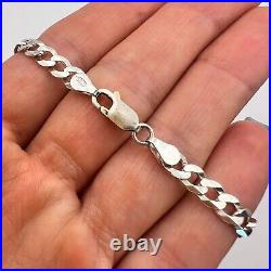 Huge Vintage Sterling Silver 925 Men's Jewelry Chain Necklace Marked 16.5gr