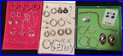Huge sterling silver lot ALL WEARABLE All marked 925 or sterling Not Scrap