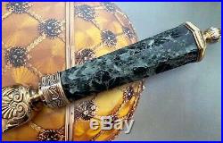 Imperial Russian 84 Silver Large Letter Opener Marked Karl Faberge