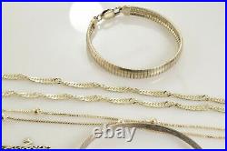 Jewelry Lot Sterling Silver All Marked 105.9 g Rings Bracelets Earrings ETC