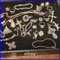 Jewelry Lot Sterling Silver All Marked 285.8 Grams NOT SCRAP