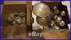 Lot Of 17 Sterling Silver, Some Marked Rogers, Candle Sticks, S & P