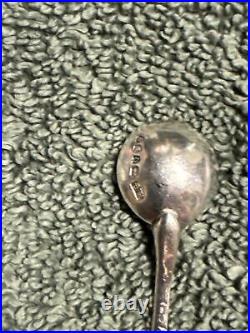 Lot of 5 Sterling Silver Teaspoons All marked Sterling 45 Grams Total