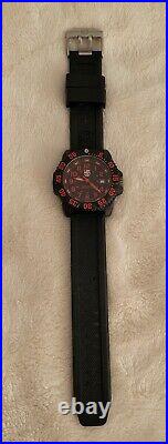 Luminox- Navy Seal- Color Mark 3050/3950 Red, Slightly Used, Perfect Condition