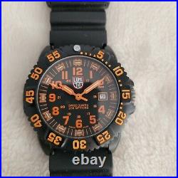 Luminox- Navy Seal-color Mark 3050/3950 Orange, Slightly Used, Perfect Condition