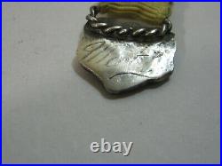 MATL Matilde Poulat Rare Book Mark with Sterling Angel & Flower Charms