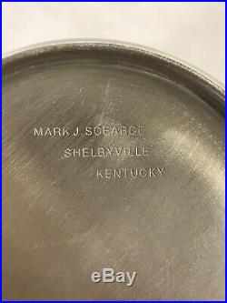 Mark J Scearce Kentucky Sterling Silver President Bush Gwb 3 3/4 Mint Julep Cup