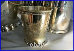 Mark Scearce Sterling Silver Julep Cup 1978 Jimmy Carter Horse Racing Trophy