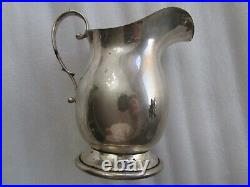 Marked BM lion Good Solid Sterling Silver Cream Jug pitcher 157 g 5.6oz 250