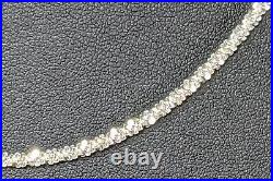 Marked Milor 925 Sterling Silver Rope Style Chain Necklace 20 Italy