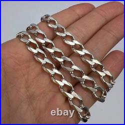 Massive Vintage Sterling Silver 925 Men Chain Jewelry Necklace Marked 25 38 gr