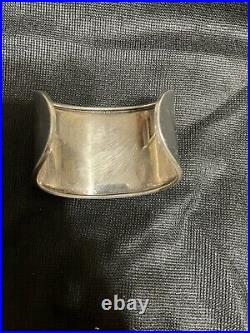 Mexico Sterling Silver MWS Mark Wasserman Samara cuff Bracelet 925