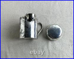 Mid Century Sterling Silver Creamer, marked GM Saltillo, Mexico