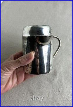 Mid Century Sterling Silver Creamer, marked GM Saltillo, Mexico