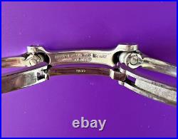 Minas Spiridis Signed Universal Joint Sterling Silver Bracelet Georg Jensen