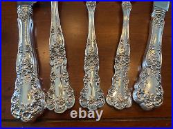 Mint Condition 5 Pc Gorham Buttercup Place Setting Sterling Silver Old Mark 1900