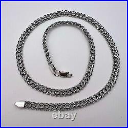 NICE VINTAGE STERLING SILVER 925 Men's Jewelry Chain Necklace Marked 15 Gr