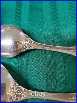 Old Mark Reed Barton Francis I Sterling Silver Flatware Set 74pc 12 Pl Settings