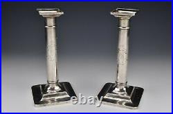 Pair of Tiffany & Co. Sterling Silver Candlesticks John C. Moore M Mark