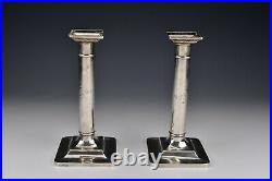 Pair of Tiffany & Co. Sterling Silver Candlesticks John C. Moore M Mark