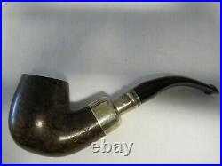 Peterson pipe 307 sterling silver spigot beautiful briar dublin marked