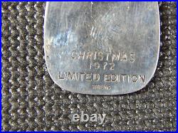 Pre-Owned Vintage Sarah Coventry 1972 Sterling Christmas Pendant/Charm Marked