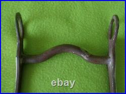 RARE Don RICARDO Early STERLING Silver SWEET IRON Curb BITBLOCK Letter Mark