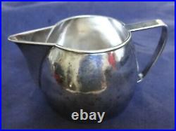 Rare Fine Antique Sterling Silver Hand Beaten Kalo Pitcher Early Mark 1909-1911