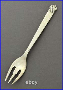 Rare Peer Smed Sterling PASTRY FORK Handwrought Multiples