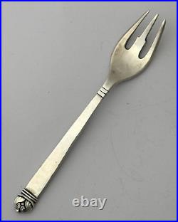 Rare Peer Smed Sterling PASTRY FORK Handwrought Multiples