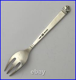 Rare Peer Smed Sterling PASTRY FORK Handwrought Multiples