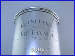 Rare Sterling MARK J SCEARCE Mint Julep Cup HARRY TRUMAN Keeneland 1952