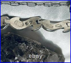 Rare Vintage Signed Los Ballesteros Sterling Silver Bracelet Taxco, Mexico