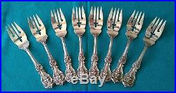 Reed & Barton Francis 1(I) Sterling Silver 42 pc Flatware Set Old Mark H Servers