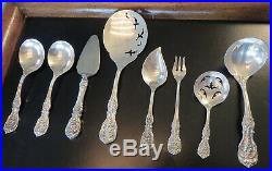 Reed Barton Francis 1 OLD MARK Sterling Silver Flatware Service 12 Total 77 Pcs