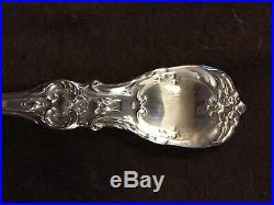 Reed & Barton Francis 1st Large Sterling Salad Serving Spoon Old Mark