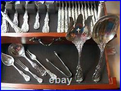 Reed & Barton Francis 1st Sterling Silver Set New Mark Dinner/lunch 147 Pc