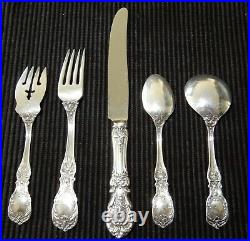 Reed + Barton, Francis I, 73 Pieces, Old Mark SOLID STERLING SILVER Flatware Set