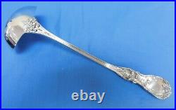 Reed & Barton Francis I All Sterling 11 1/2 Oyster Ladle Old Marks J1474