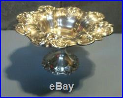 Reed Barton Sterling Francis I Footed Bowl X568 390 Grams 1950 Date Mark Compote