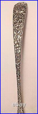Repousse by Kirk 925/1000 Mark Sterling Soup Ladle- 11