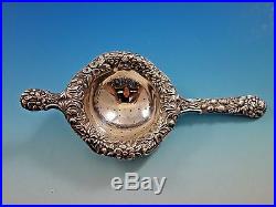 Repousse by Kirk Sterling Silver Tea Strainer 925/1000 Mark 6 7/8