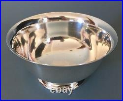 STERLING SILVER REVERE BOWL marked Exemplar Pristine Condition