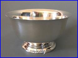 STERLING SILVER REVERE BOWL marked Exemplar Pristine Condition